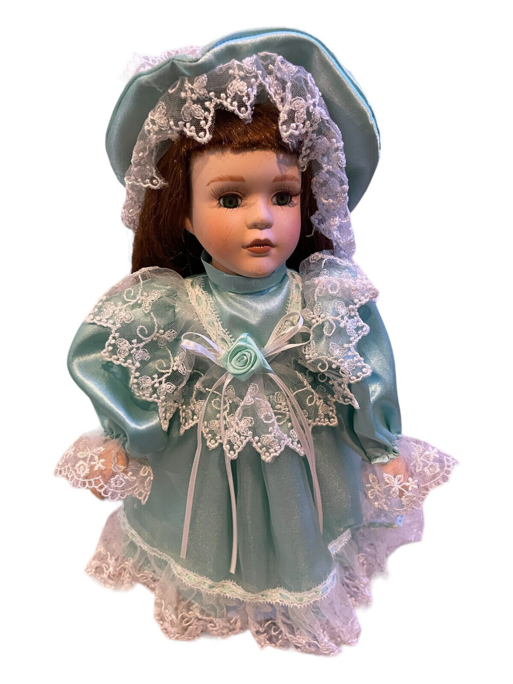 The Collector's Choice series by DanDee Red Hair Doll with Mint Green Dress